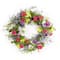 24&#x22; Multicolor Mixed Floral Wreath